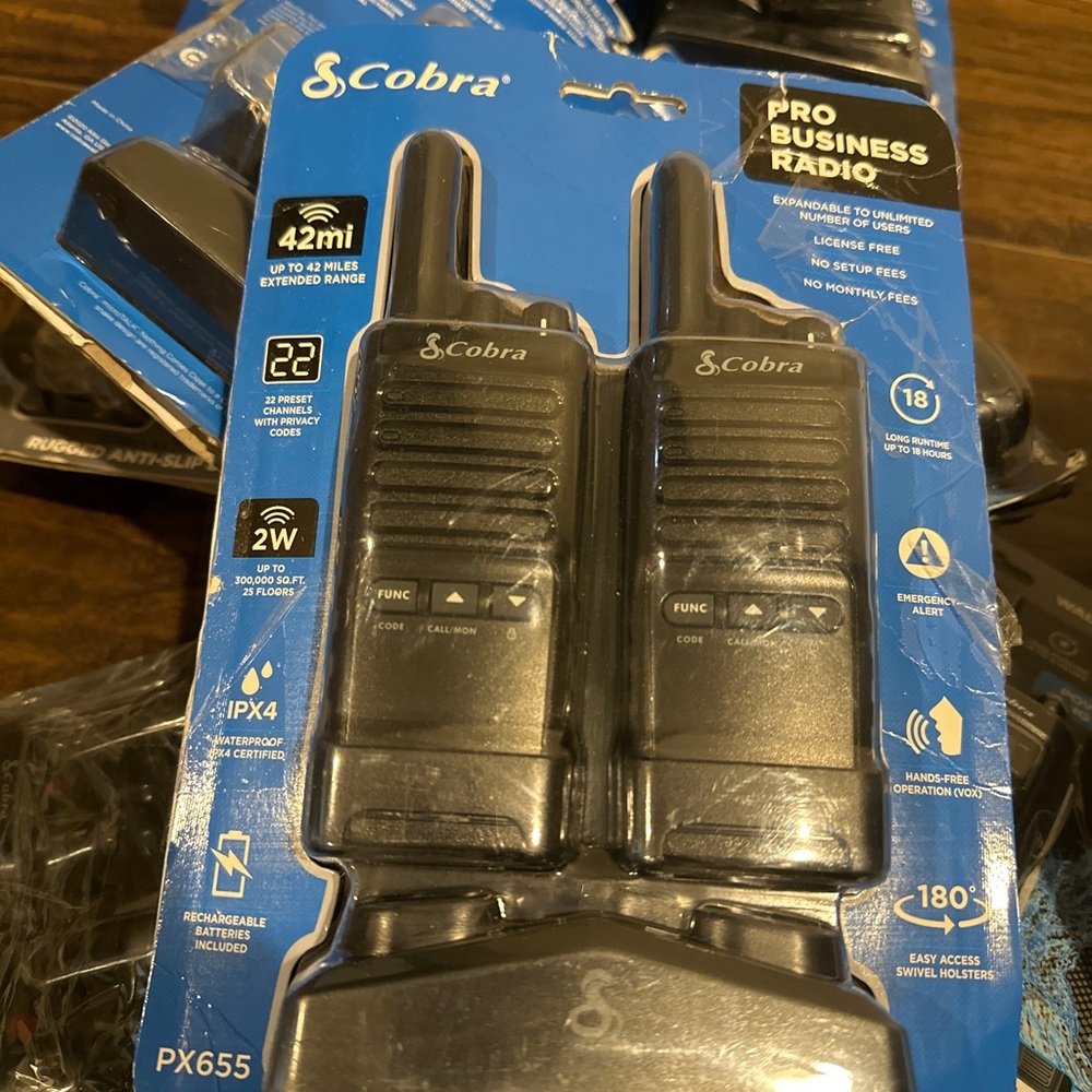 Cobra PX655 pro business radio